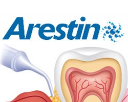 Animation of Arestin therapy application